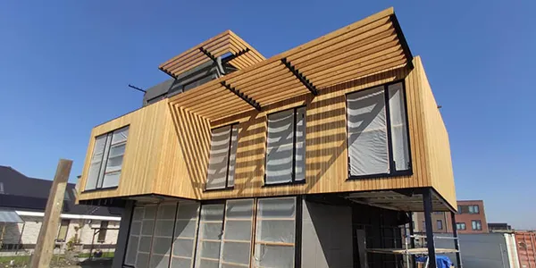 3-Storey Steel Structure Residential Building in Netherlands