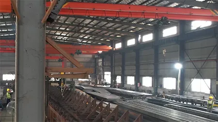 Warehouse of Steel Structure Parts