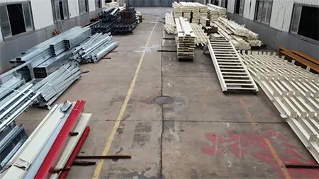 Steel Structure Parts Ready for Shipping