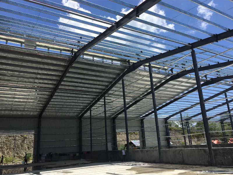 Steel Structure Workshop Building in Philippines