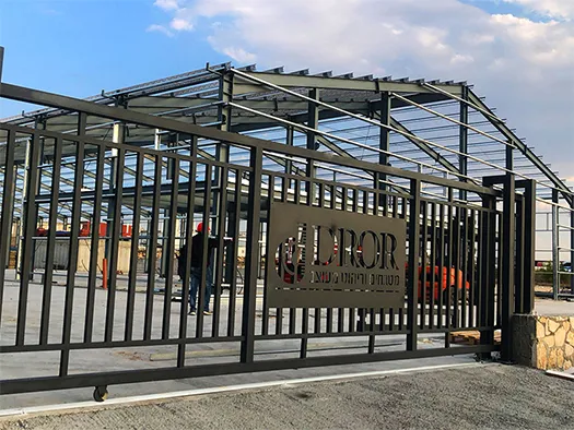 2335m² Steel Warehouse with Mezzanine