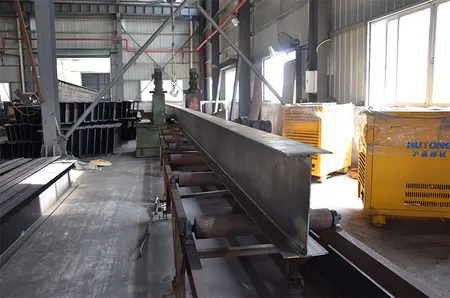 Steel hangar component fabrication