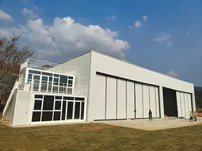 Steel Aircraft Hangars