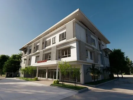 1480m² 3-Storey Steel Structure Hospital in Oceania