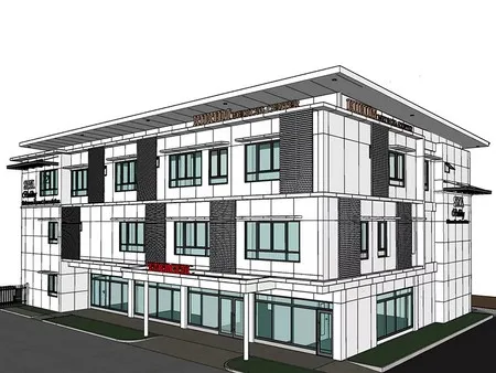 1480m² 3-Storey Steel Structure Hospital in Oceania