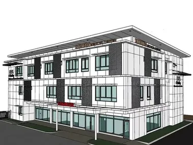 1480m² 3-Storey Steel Structure Hospital in Oceania