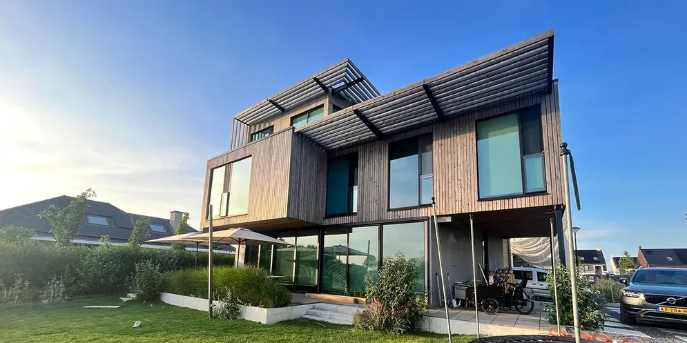 3-Storey Steel Structure Residential Building in Netherlands