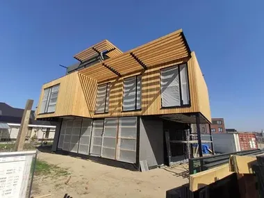 3-Storey Steel Structure Residential Building in Netherlands