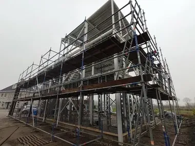 3-Storey Steel Structure Residential Building in Netherlands