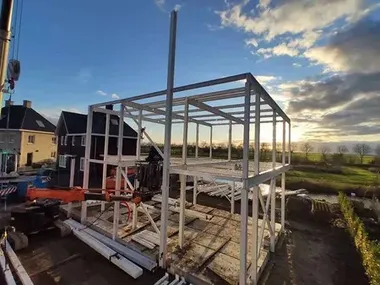 3-Storey Steel Structure Residential Building in Netherlands