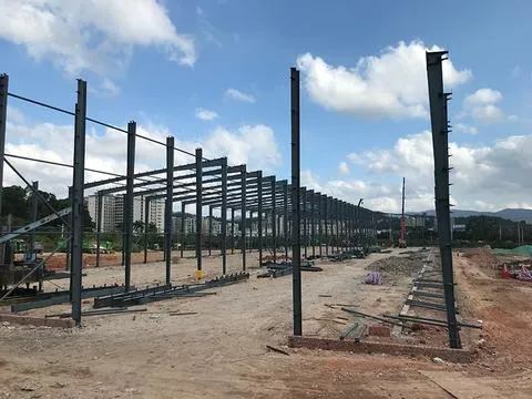 400ton Steel Structure Workshop Factory