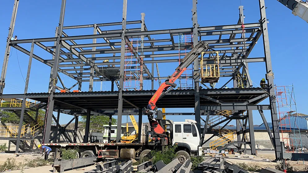 Multi-Story Steel Structure Project in Venezuela