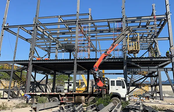 Multi-Story Steel Structure Project in Venezuela