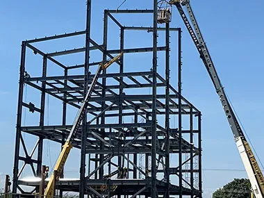 Multi-Story Steel Structure Project in Venezuela