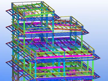 Multi-Story Steel Structure Project in Venezuela
