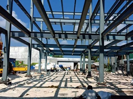 Maldives Multi-Storey Steel Structure Project