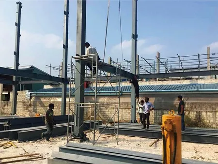 Maldives Multi-Storey Steel Structure Project