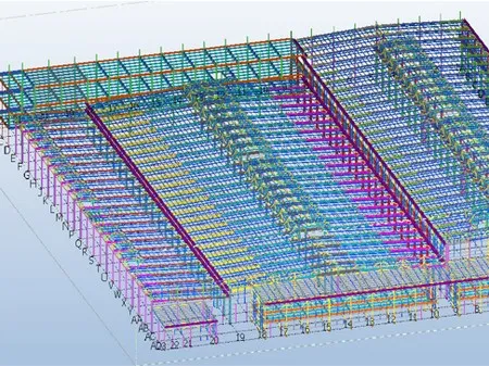 Multi-Span Steel Structure Warehouse in Mexico
