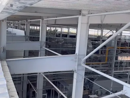 Multi-Span Steel Structure Warehouse in Mexico