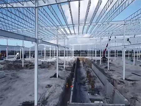 Mexico multi-span warehouse
