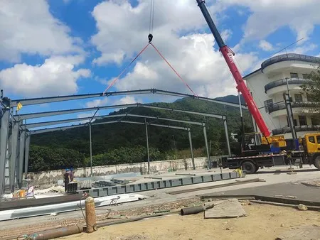 1183m² Steel Structure Hangar in Guangzhou