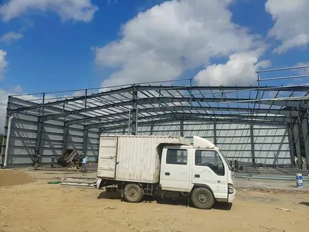 1183m² Steel Structure Hangar in Guangzhou