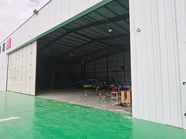 1183m² Steel Structure Hangar in Guangzhou