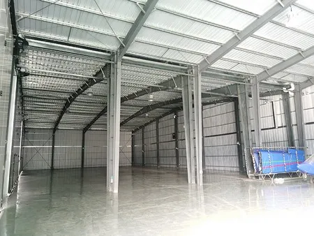 1183m² Steel Structure Hangar in Guangzhou