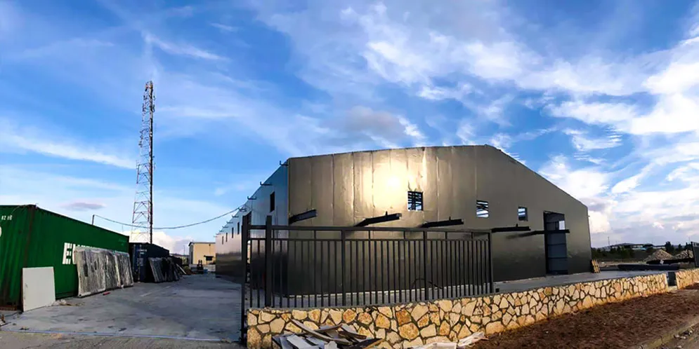 Steel Structure Warehouse Project in Israel