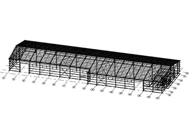 Steel Structure Warehouse Project in Israel