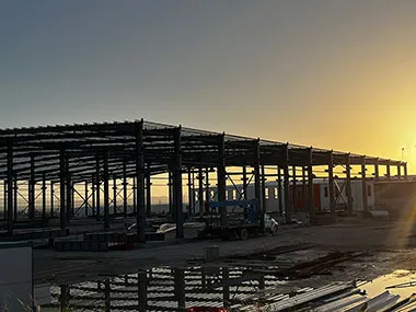 Steel Structure Workshop Project in Mexico