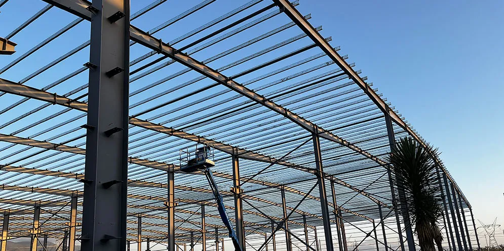 Steel Structure Workshop Project in Mexico