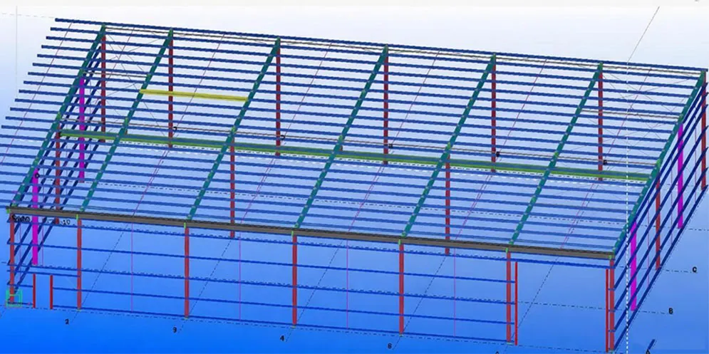 Steel Structure Workshop Project in Mexico