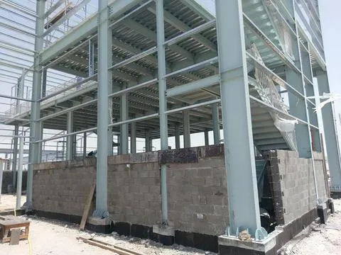 1749m² Steel Warehouse with Mezzanine in Doha, Qatar