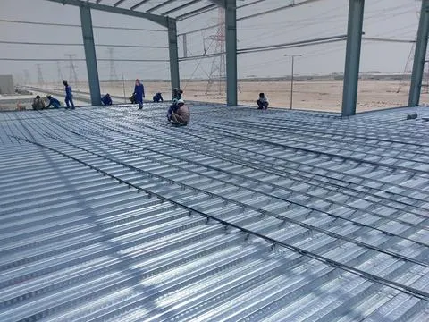 1749m² Steel Warehouse with Mezzanine in Doha, Qatar